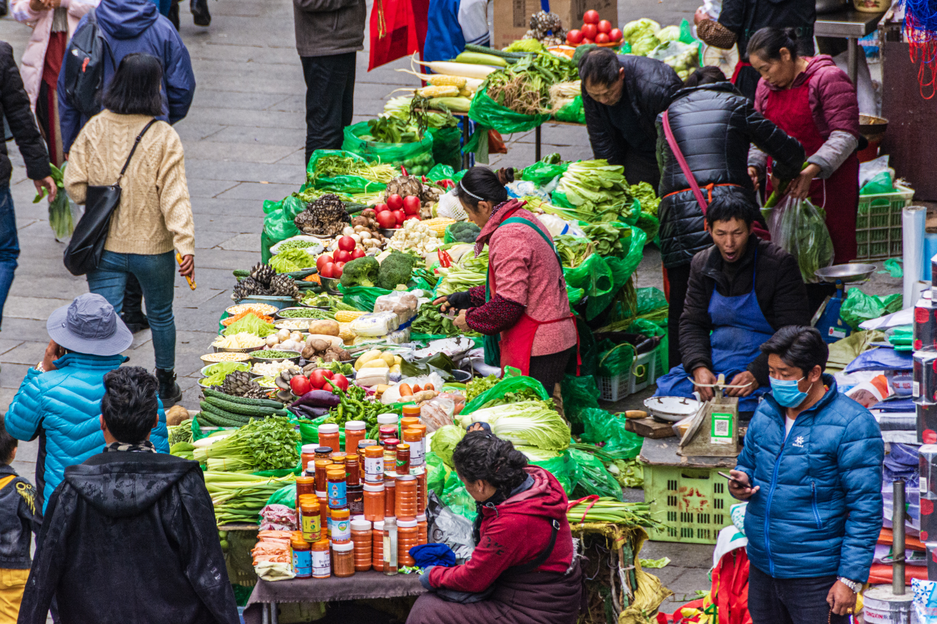 Lhasa Tibetische Altstadt